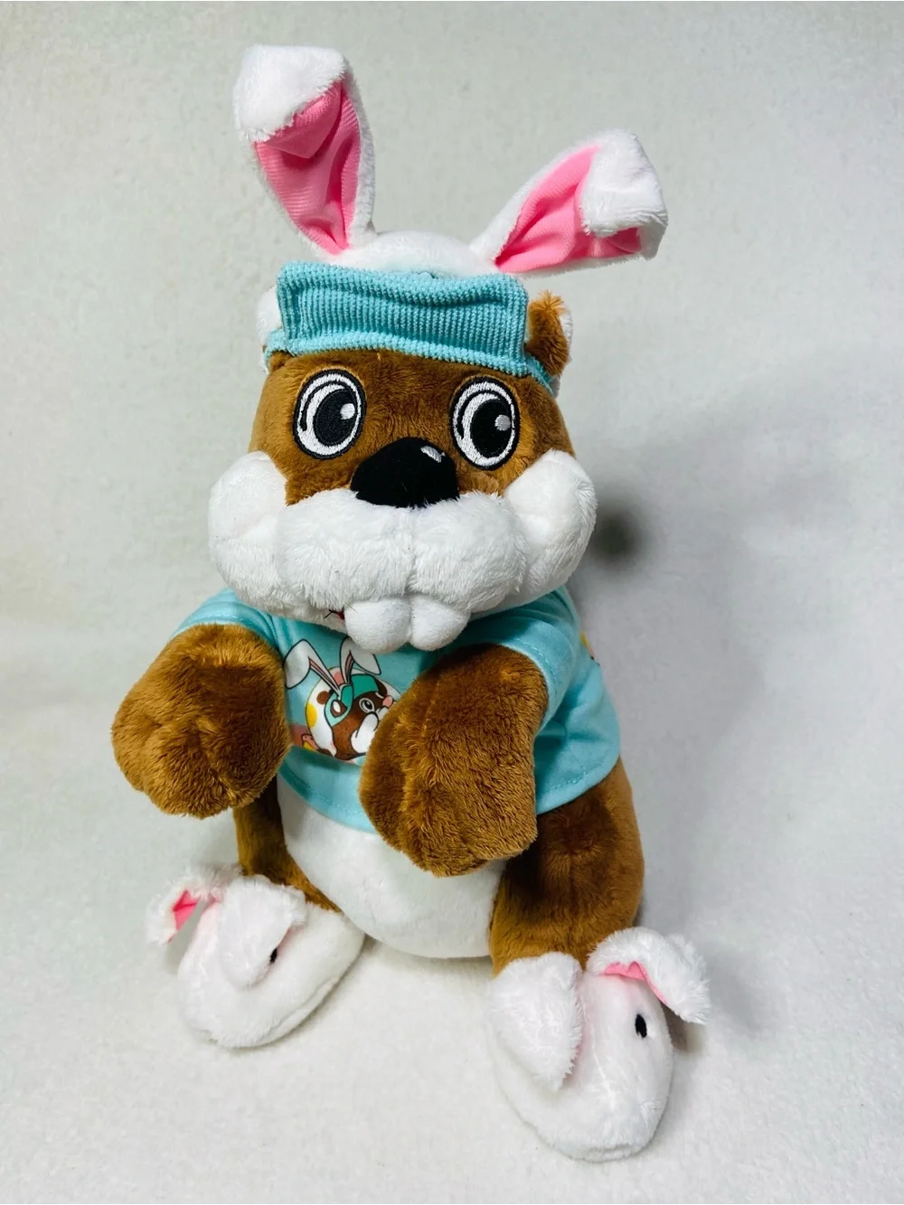 11” Buc-ee’s Beaver Easter Bunny Plush Holiday Buc-ee’s Push